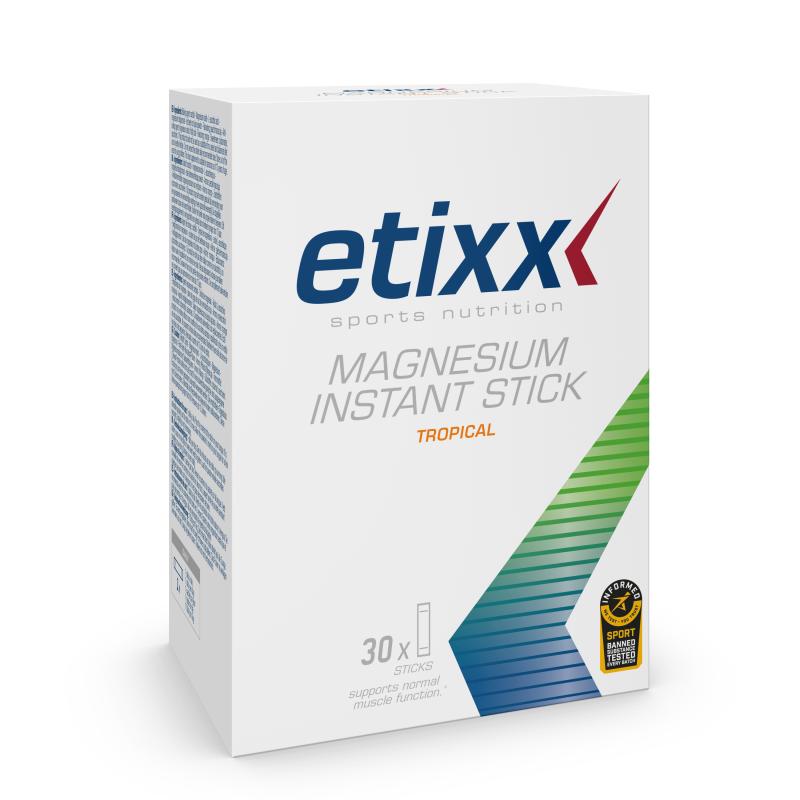 Etixx - ETIXX MAGNESIUM INSTANT STICK TROPICAL 30 STICKS