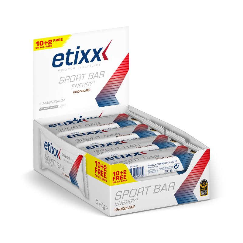 Etixx - ETIXX ENERGY SPORT BAR CHOCOLATE 12X40G