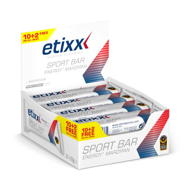 Etixx - ETIXX ENERGY MARZIPAN SPORT BAR 12X50g