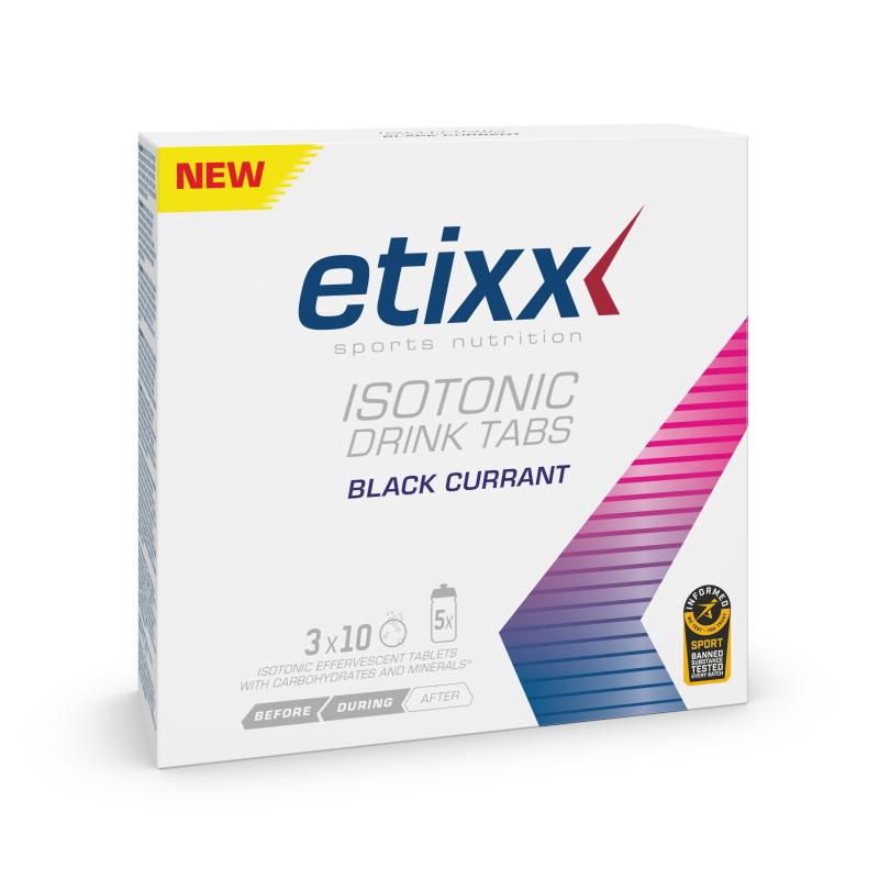 Etixx - ETIXX ISOTONIC DRINK TABS BLACKCURRANT 3x10 EFF. T. 