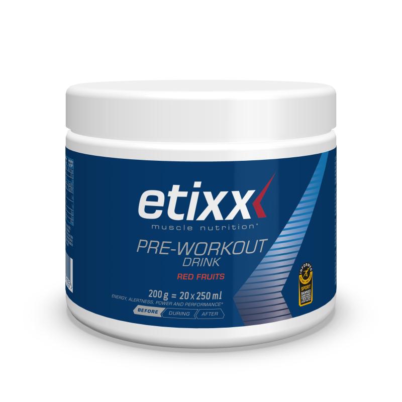 Etixx - ETIXX PRE-WORKOUT RED FRUITS 200G