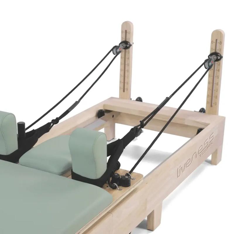 Toorx Oak_wood_foldable_Reformer_PTX_3000__Green_TeaALLproducts