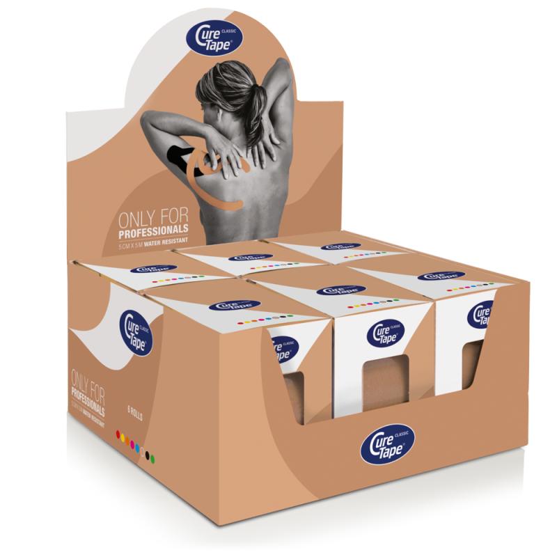 Curetape CureTape__beige__5cm_x_5m__per_6_rollen