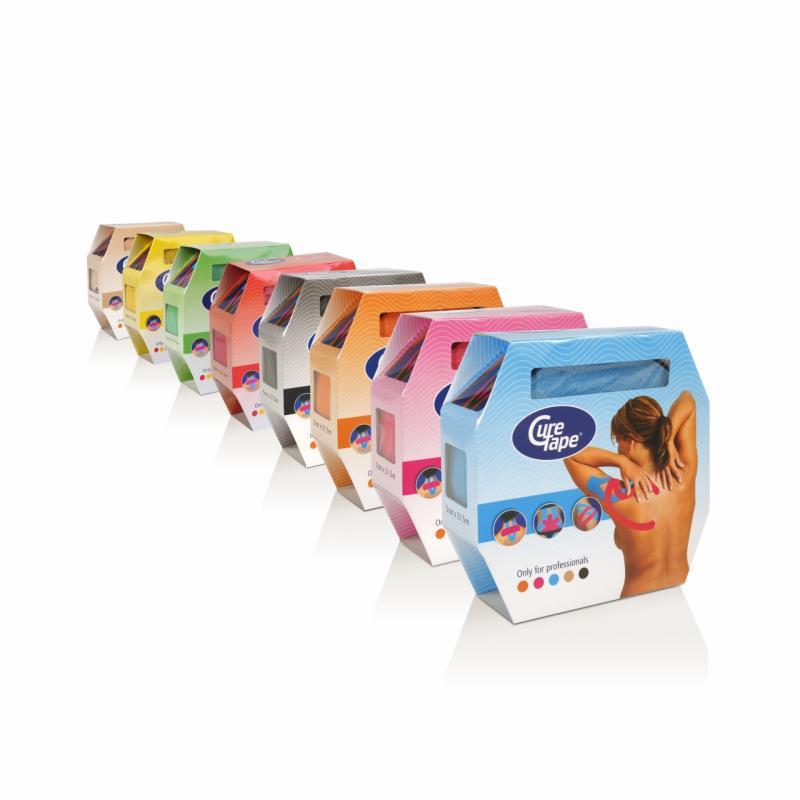  Kinesiotape:_Curetape__geel__5cm_x_31_5m