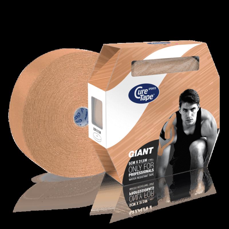 Cure tape - Cure tape sports beige – 5cm x 31,5 m