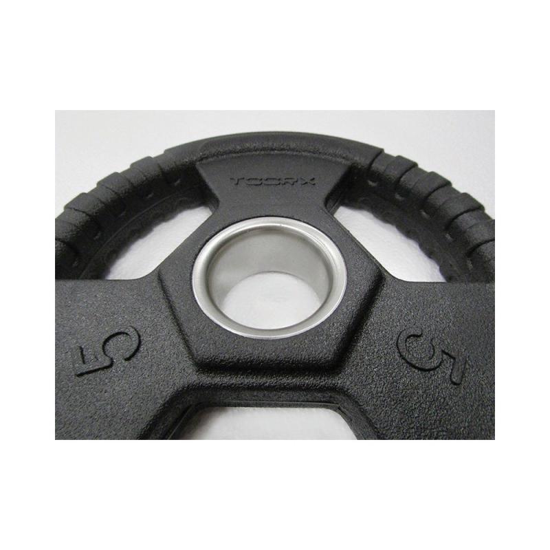  Toorx_Fitness_Rubber_olympische_halterschijven_25kg_–_pstuk__50mm_–_met_handvaten